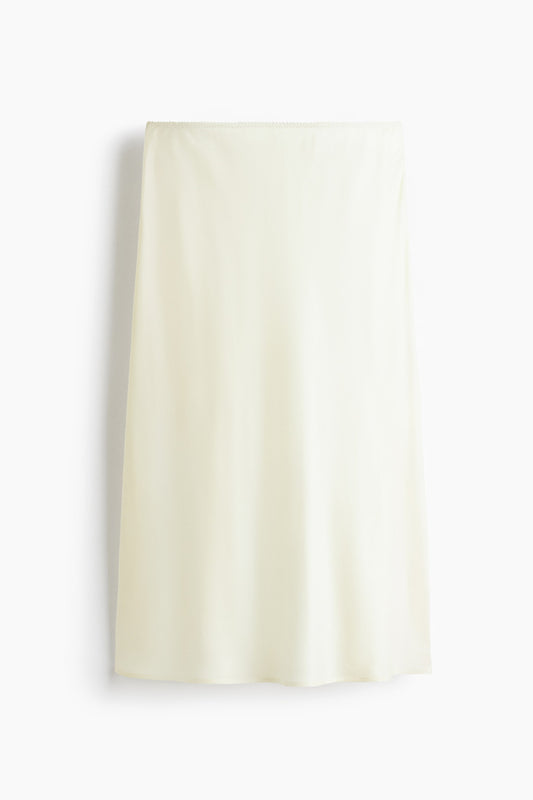 Viscose slip skirt