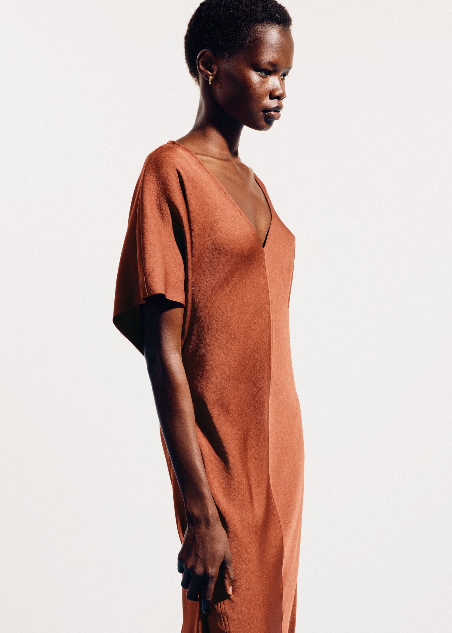 V-Neck Maxi Dress