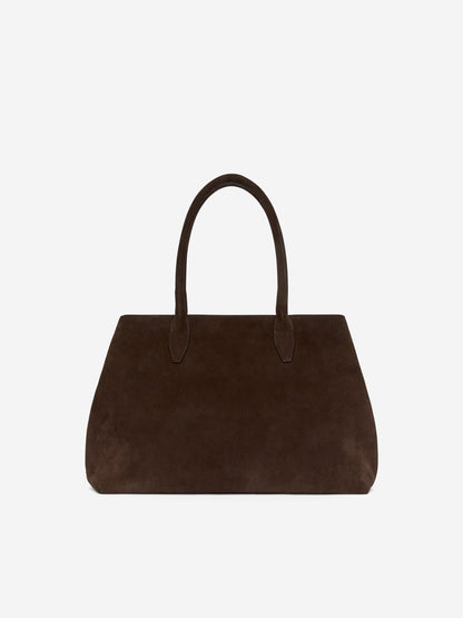 Suede Tote Bag