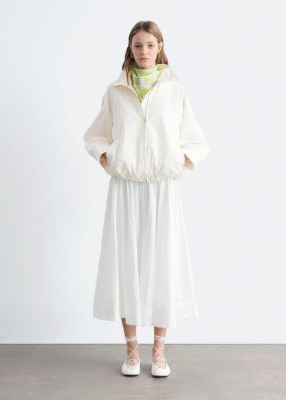 Zip-Up Twill Jacket