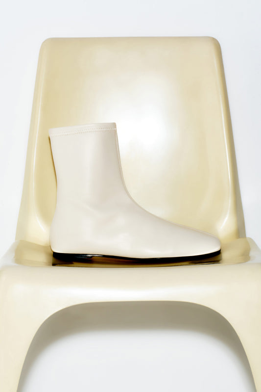 Leather Sock Boots