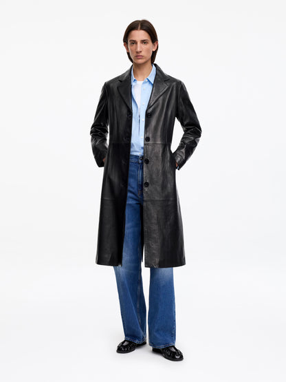 Leather Coat