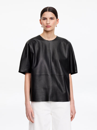 Leather T-Shirt