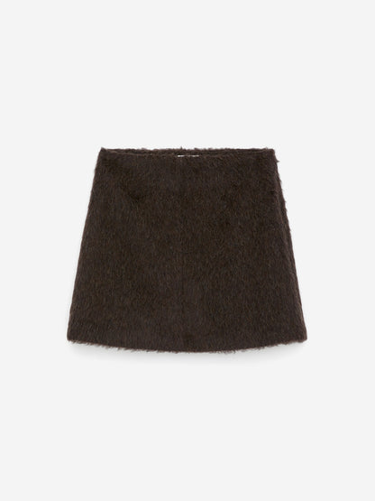 Wool-Alpaca Blend Skirt