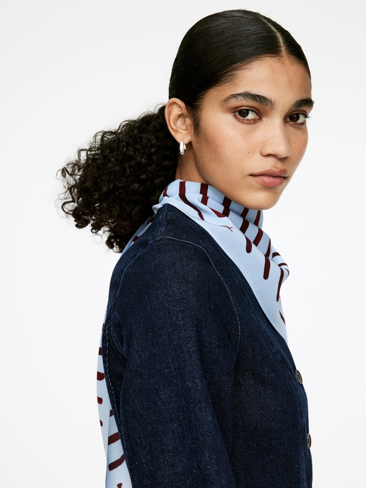 Triangle Silk Scarf