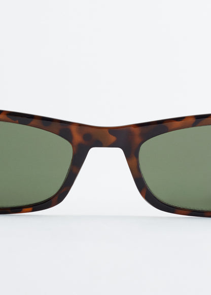 Elongated Cat-Eye Sunglasses