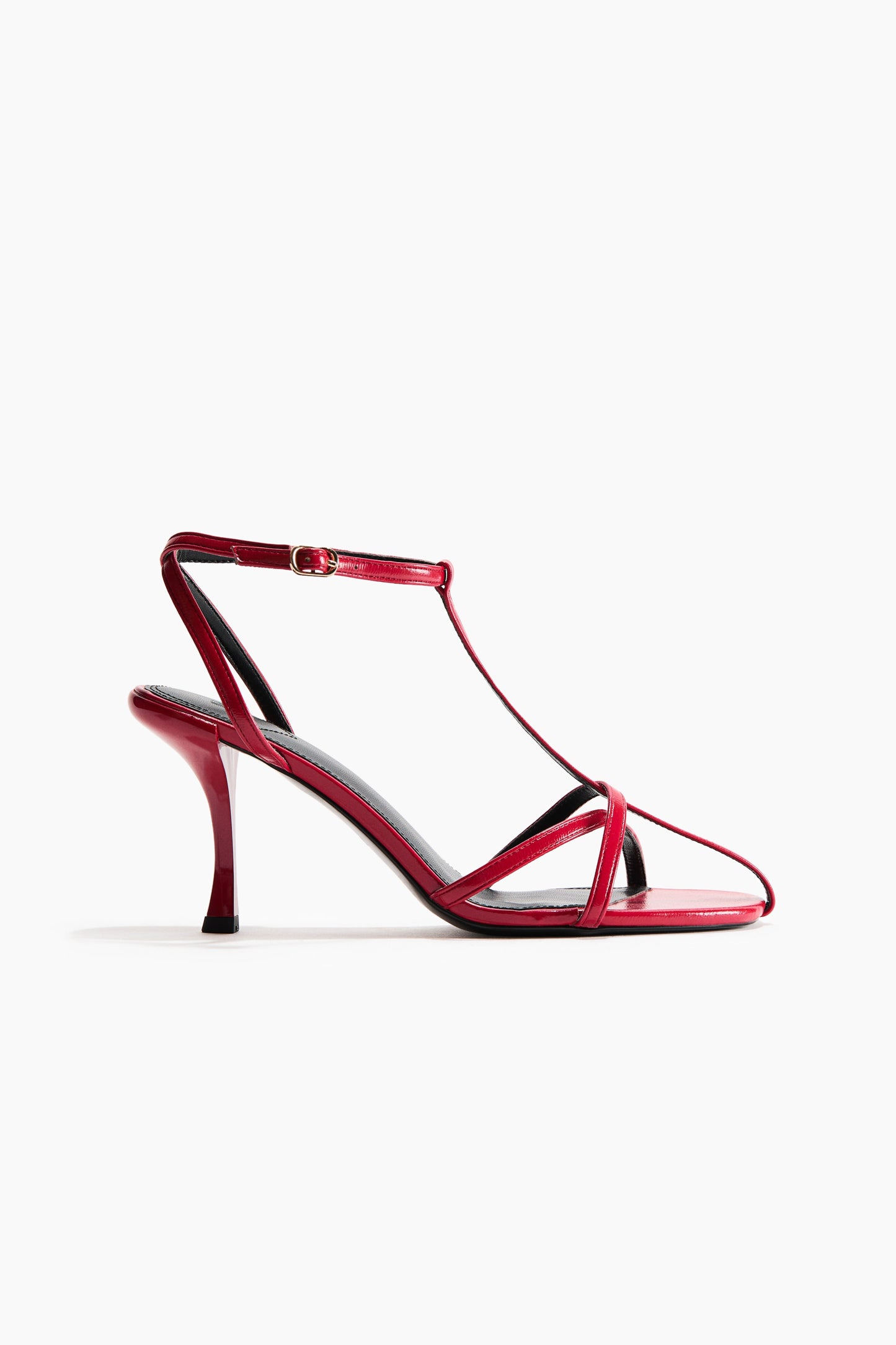 Heeled strappy sandals
