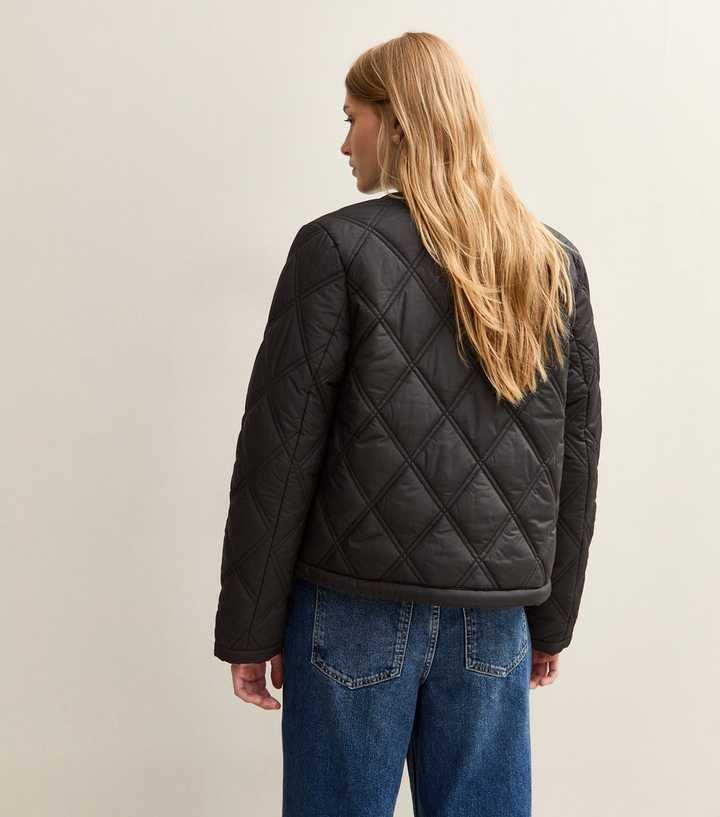 Black Quilted Jacket