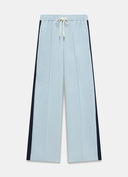 Blue Side Stripe Trousers
