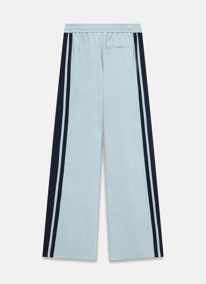 Blue Side Stripe Trousers