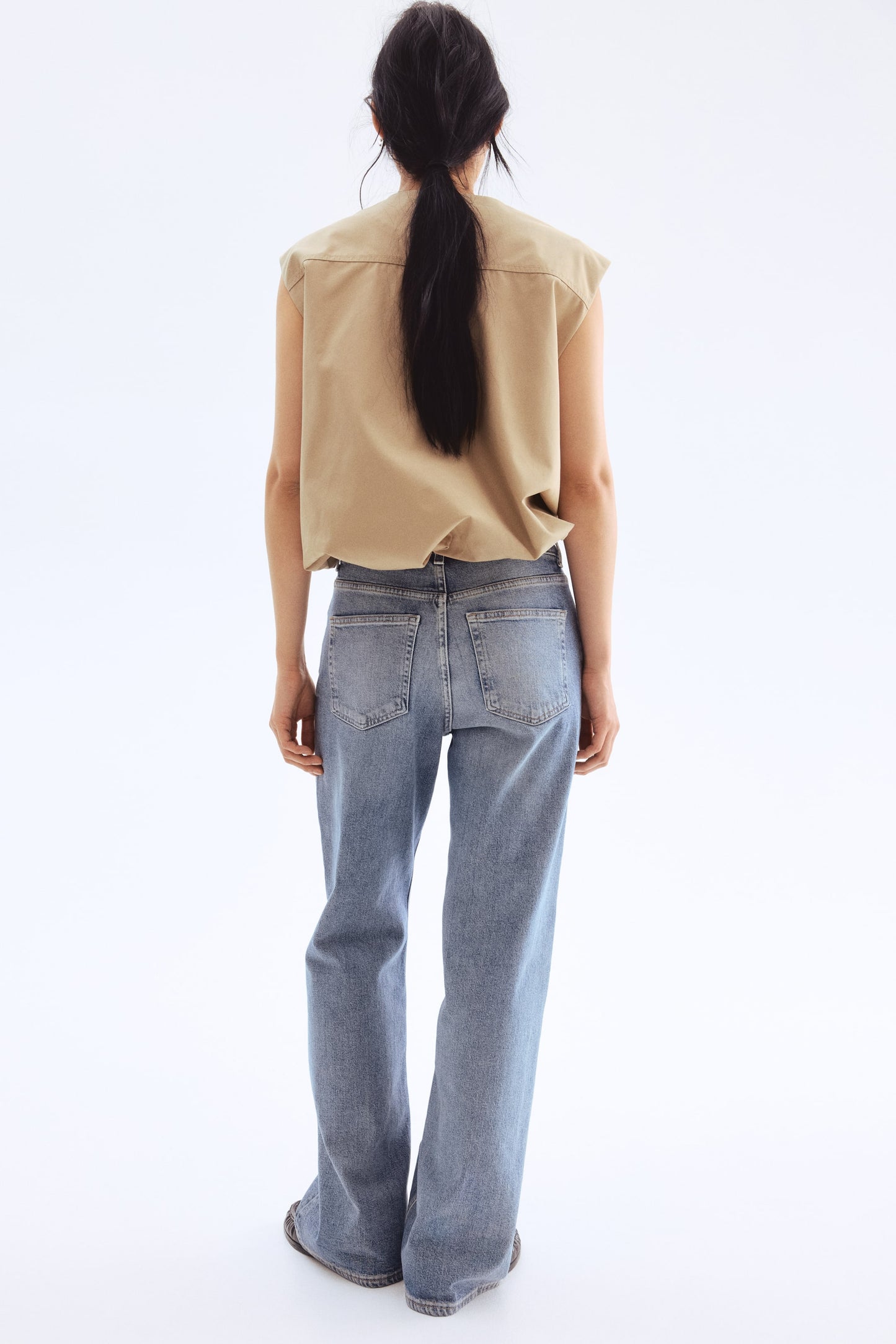 Bubble-hem gilet
