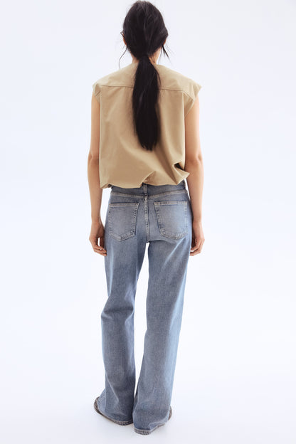 Bubble-hem gilet