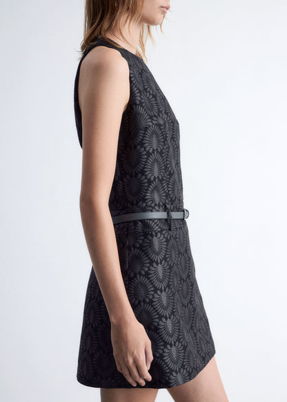 Brocade Mini Dress