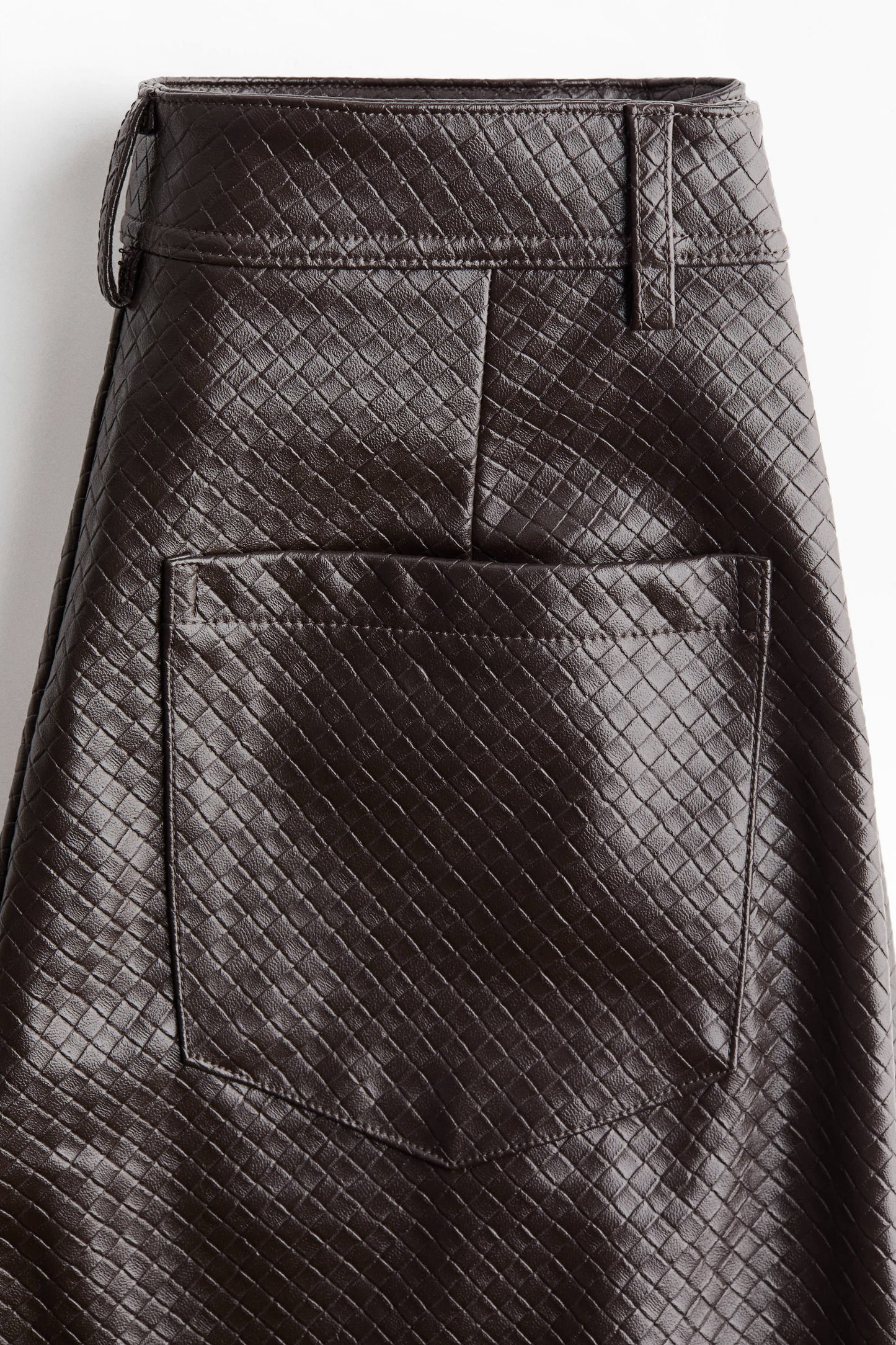 Coated trousers