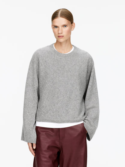 Cut-Out Pure Cashmere Jumper