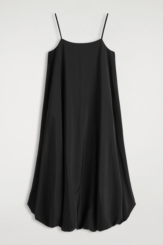 Bubble-Hem Mini Dress