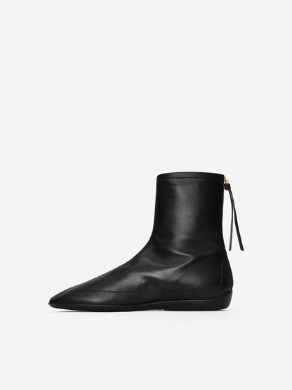 Leather Ankle Boots