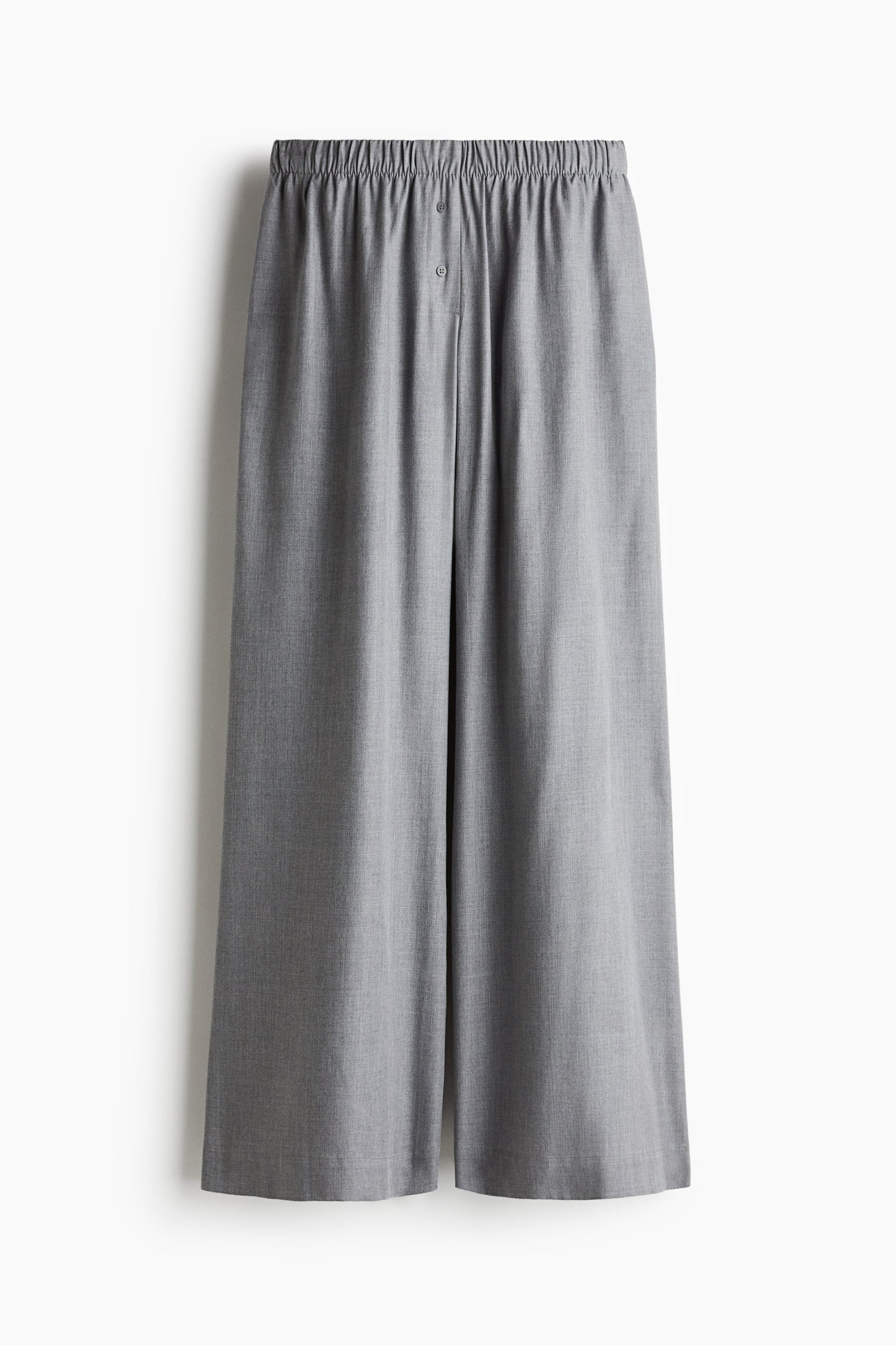 Flared lyocell trousers