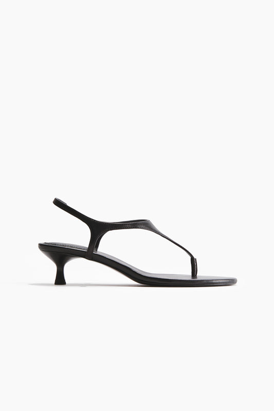 Heeled suede sandals