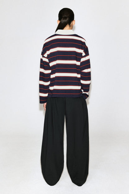 Striped Cotton Rugby Shirt