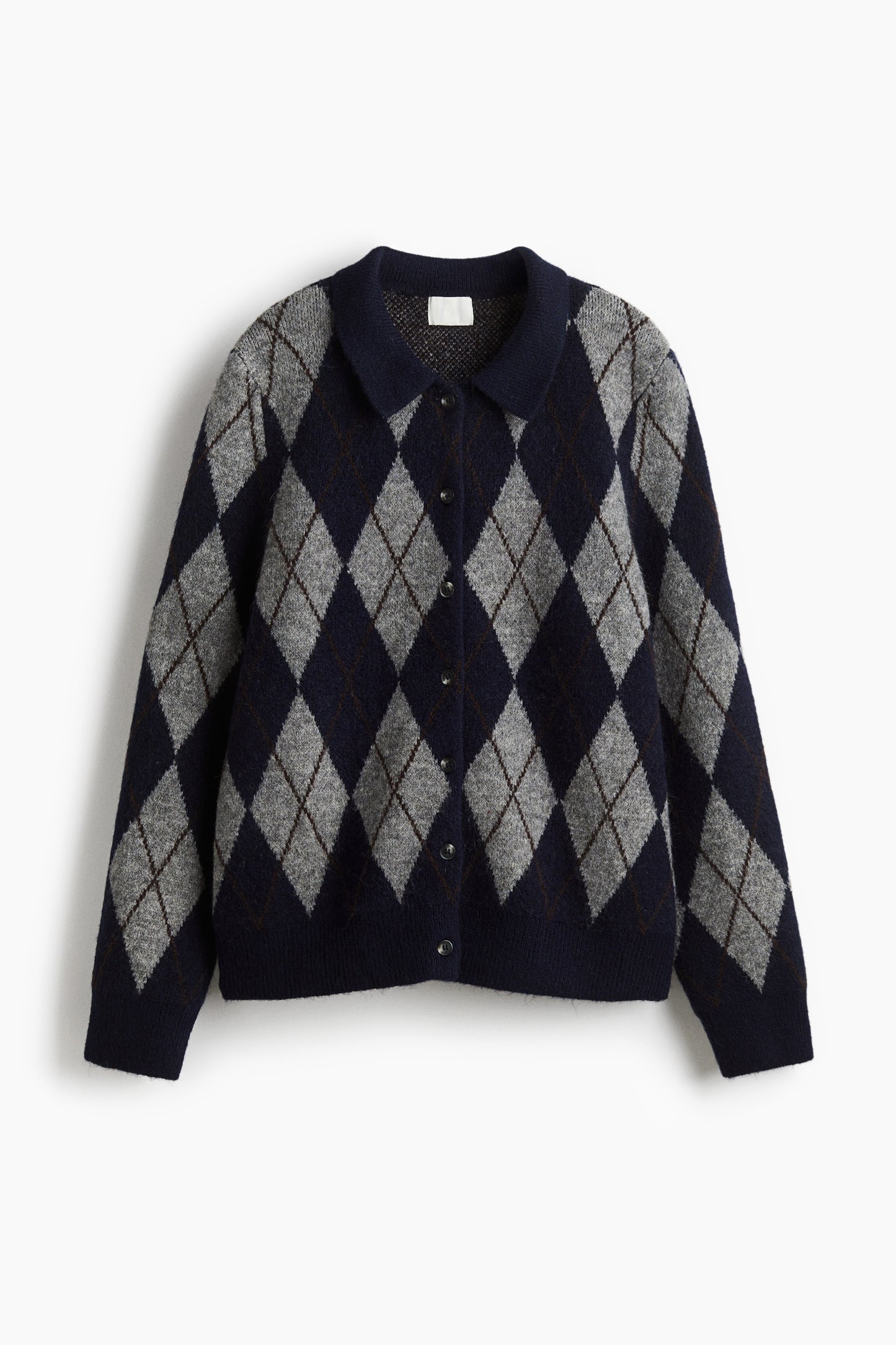 Collared cardigan