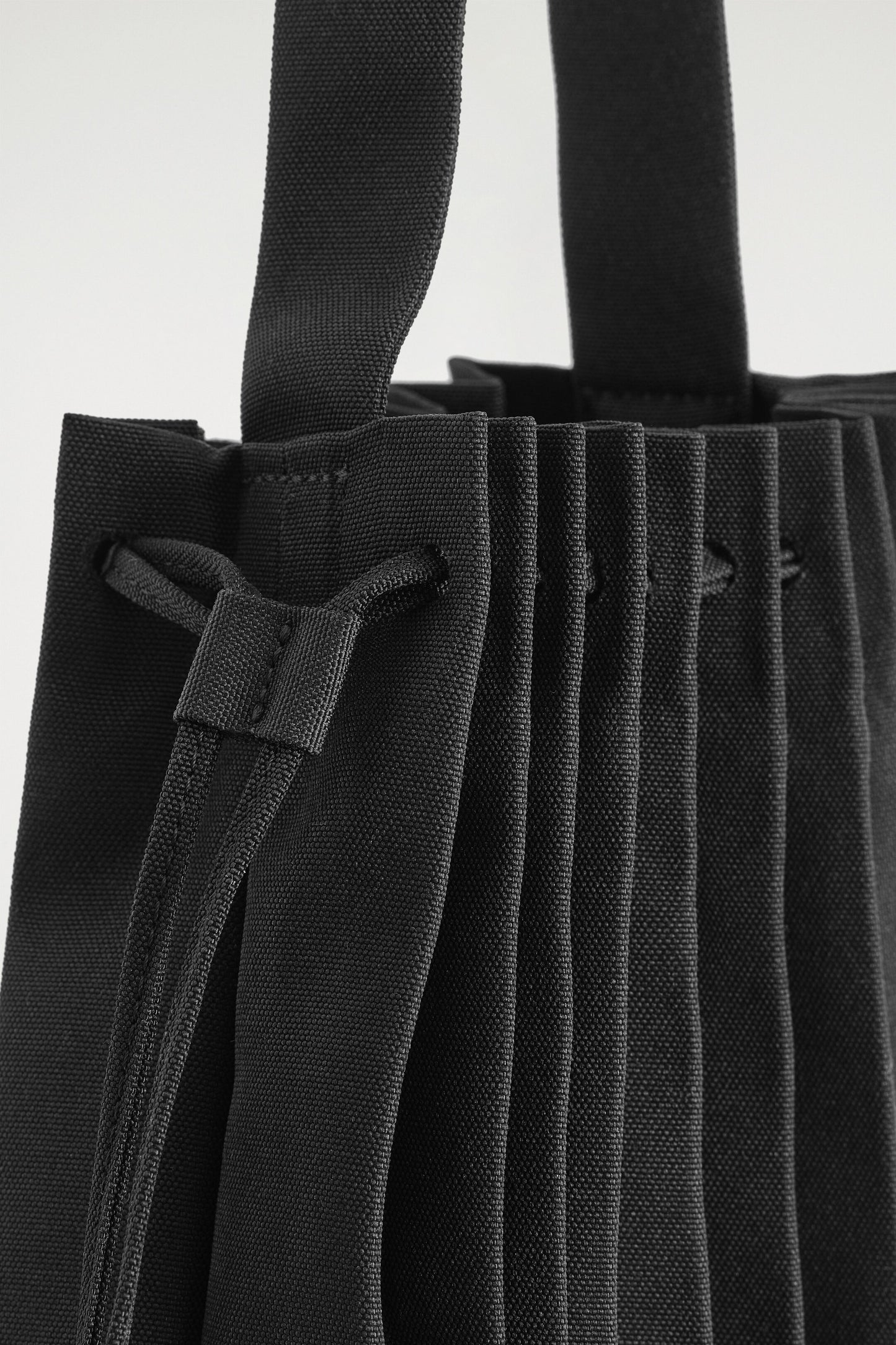 Accordion Canvas Tote Bag