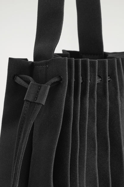 Accordion Canvas Tote Bag
