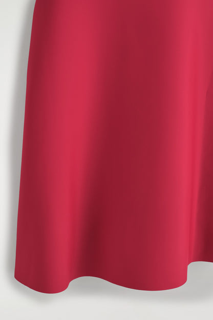 Scuba A-Line Mini Dress