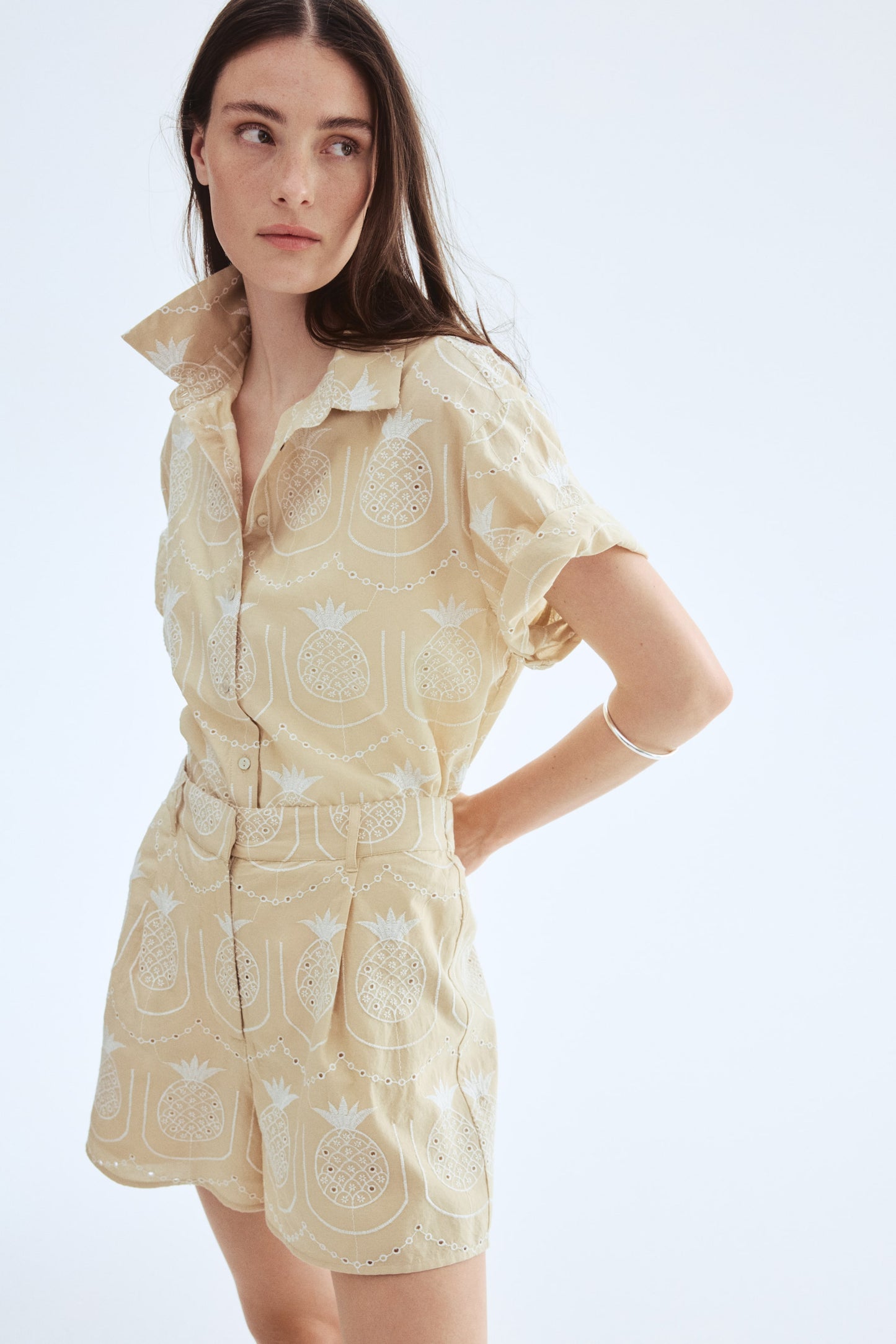 Broderie anglaise shirt