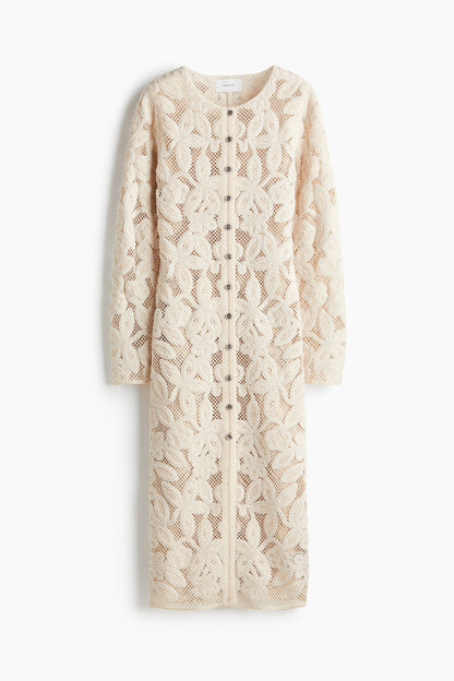 Long lace dress