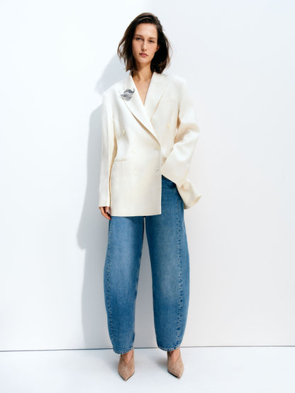 Double-Breasted Blazer