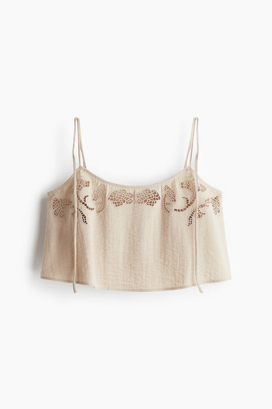Cropped beach top