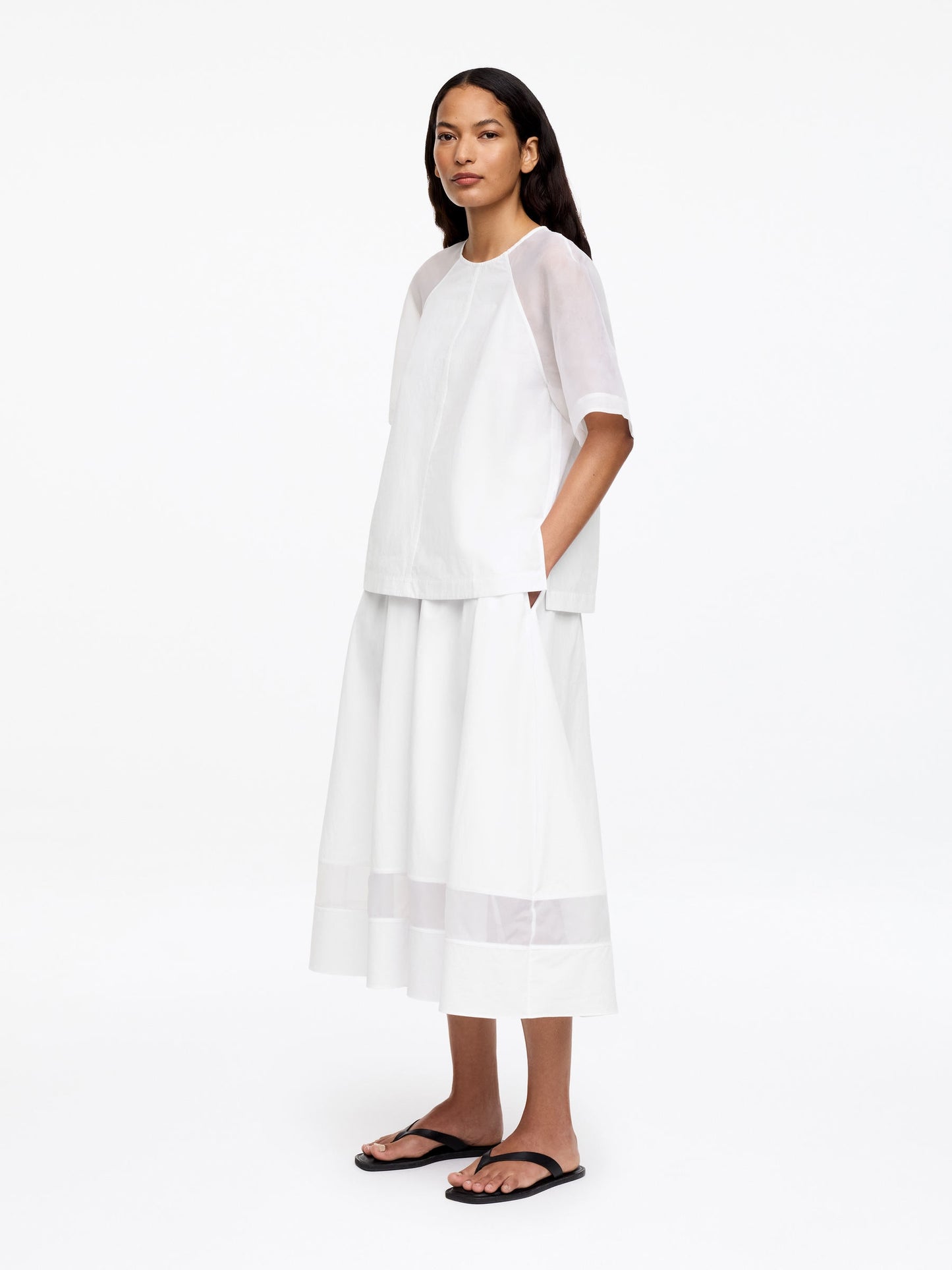 Cotton-Silk Top