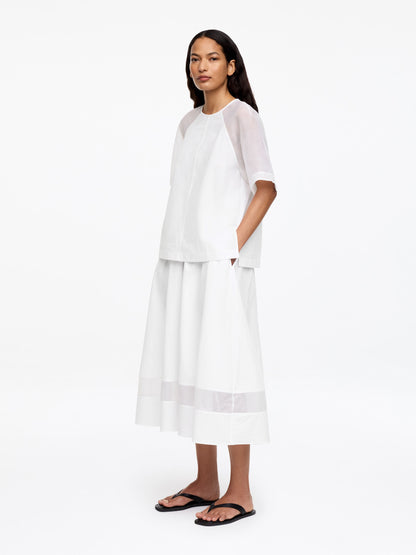Cotton-Silk Top