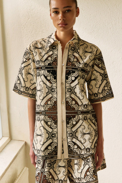 Embroidered shirt