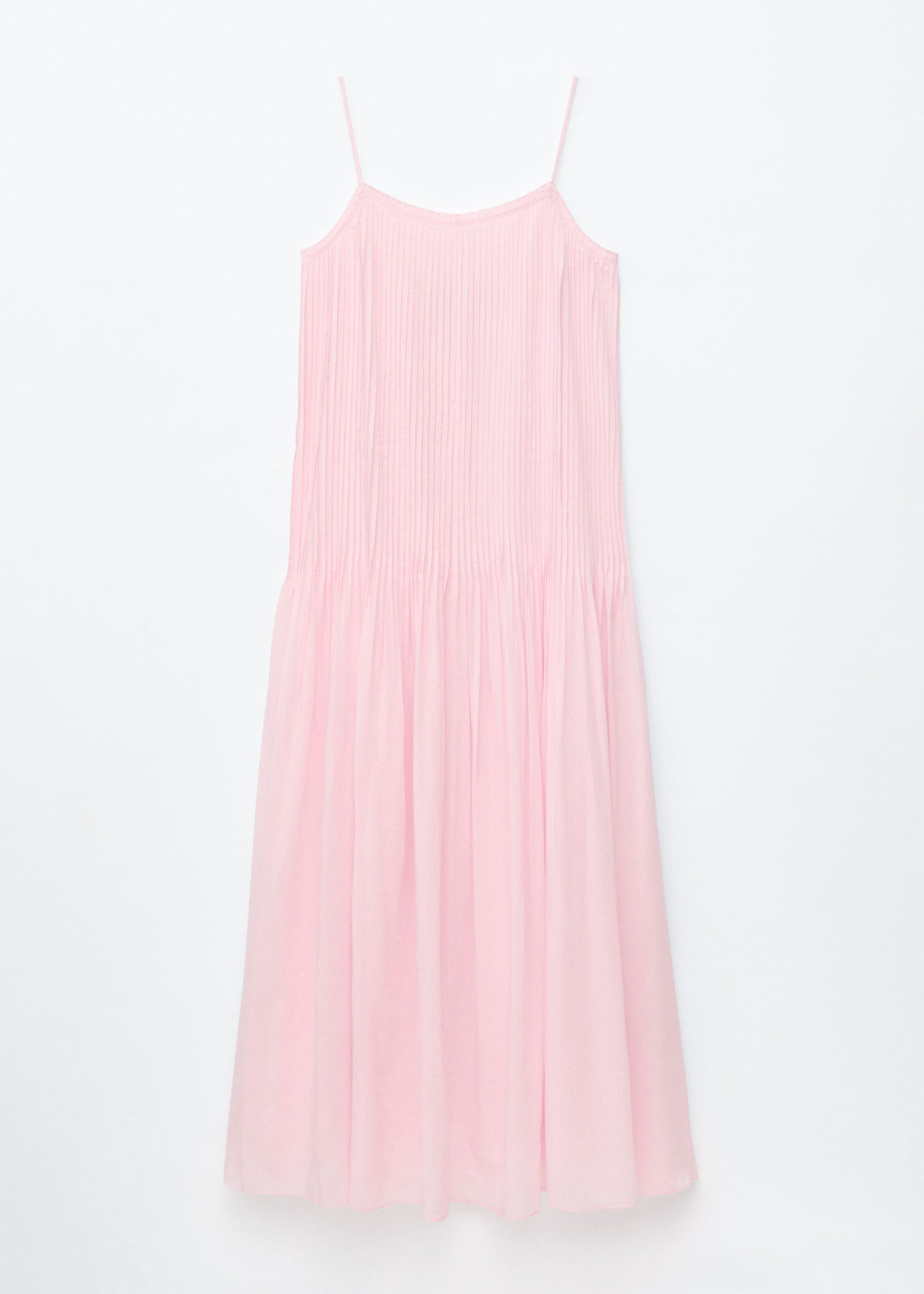 Pleated Bodice Maxi Dress