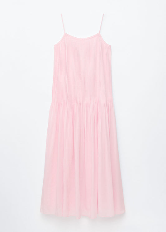 Pleated Bodice Maxi Dress