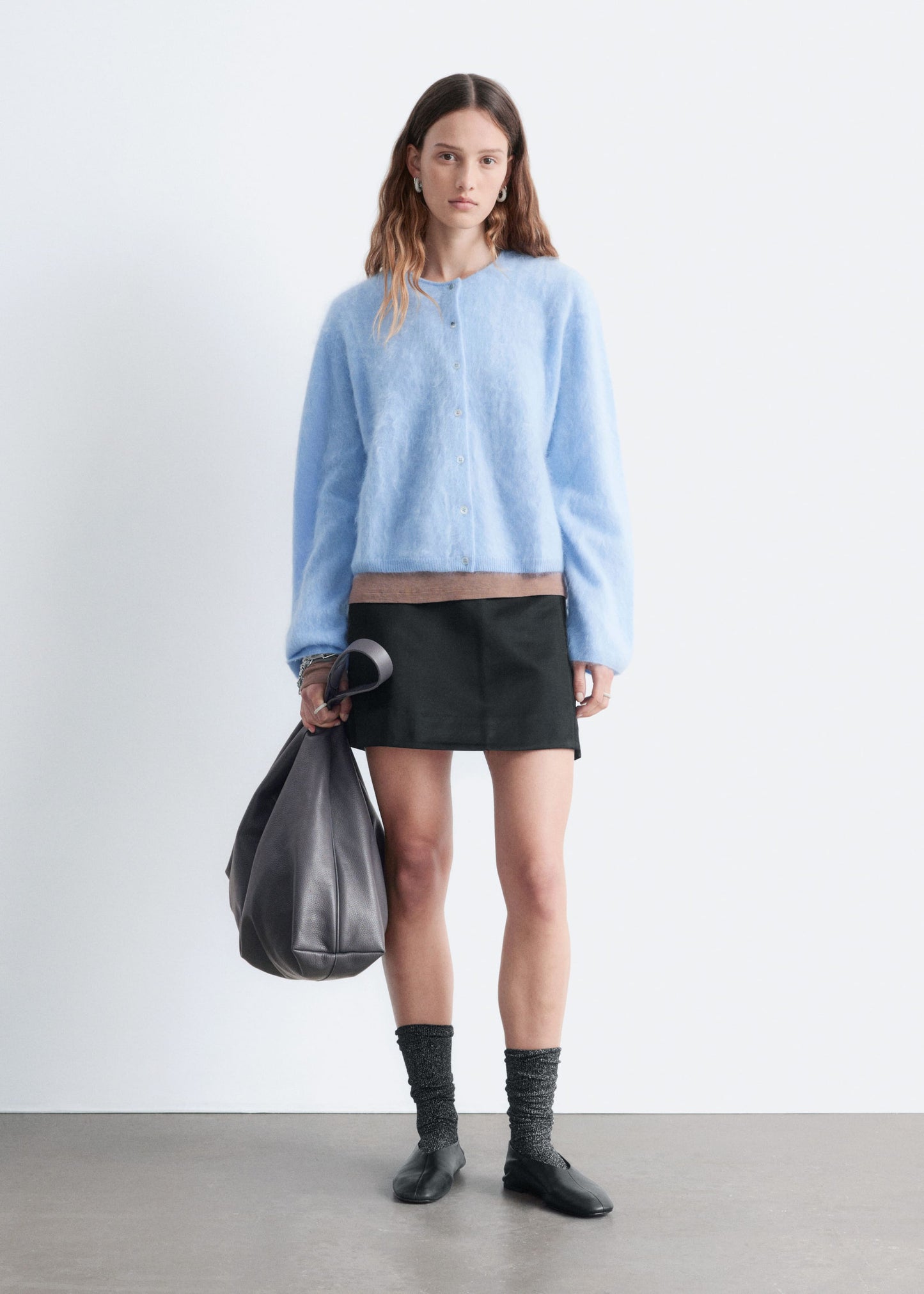 Knitted Cashmere Cardigan