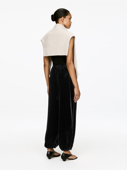 Fluid Velvet Trousers