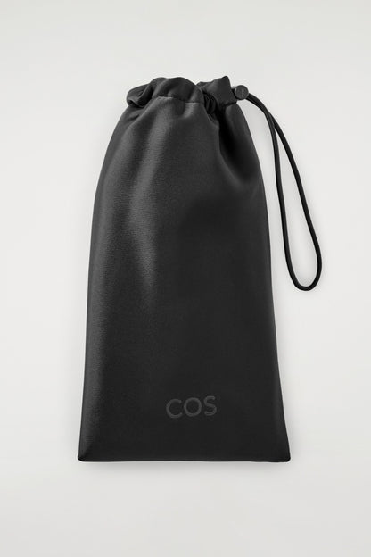 Square-Frame Aviator Sunglasses