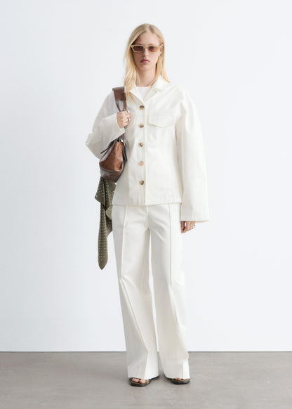 Cotton Twill Tailored Jacket