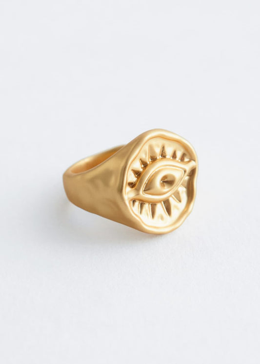 Engraved Signet Ring