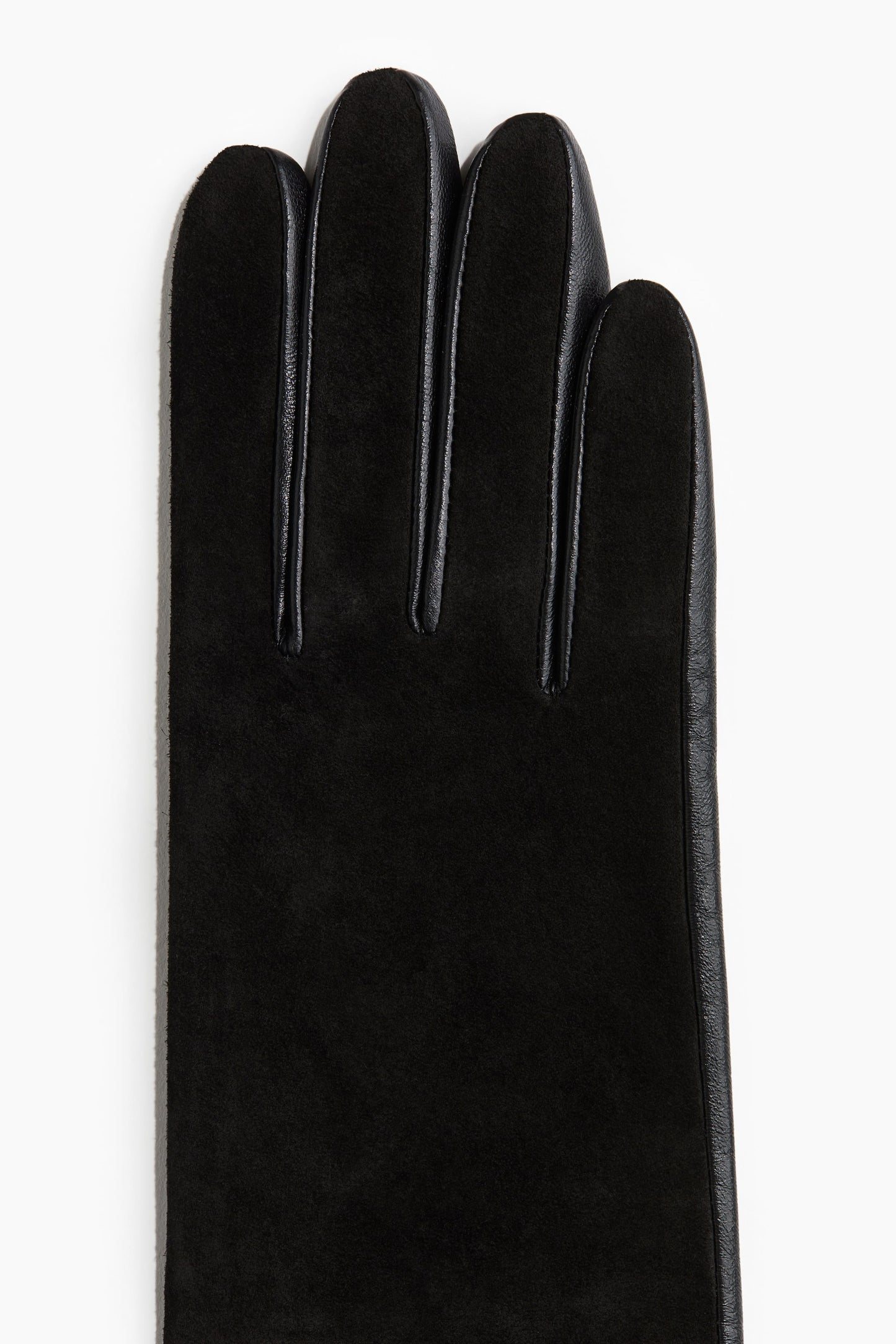 Long leather gloves