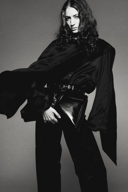 Cape blouse
