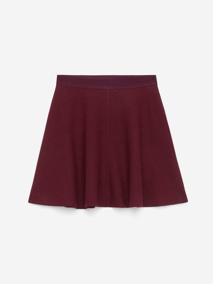 Doublé Wool-Blend Skirt