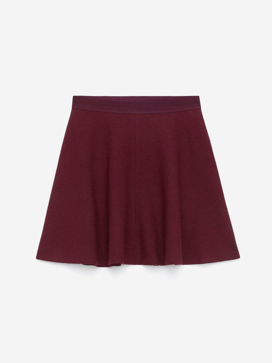 Doublé Wool-Blend Skirt