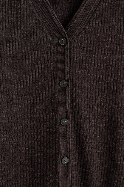 Ribbed Merino Wool-Blend Vest