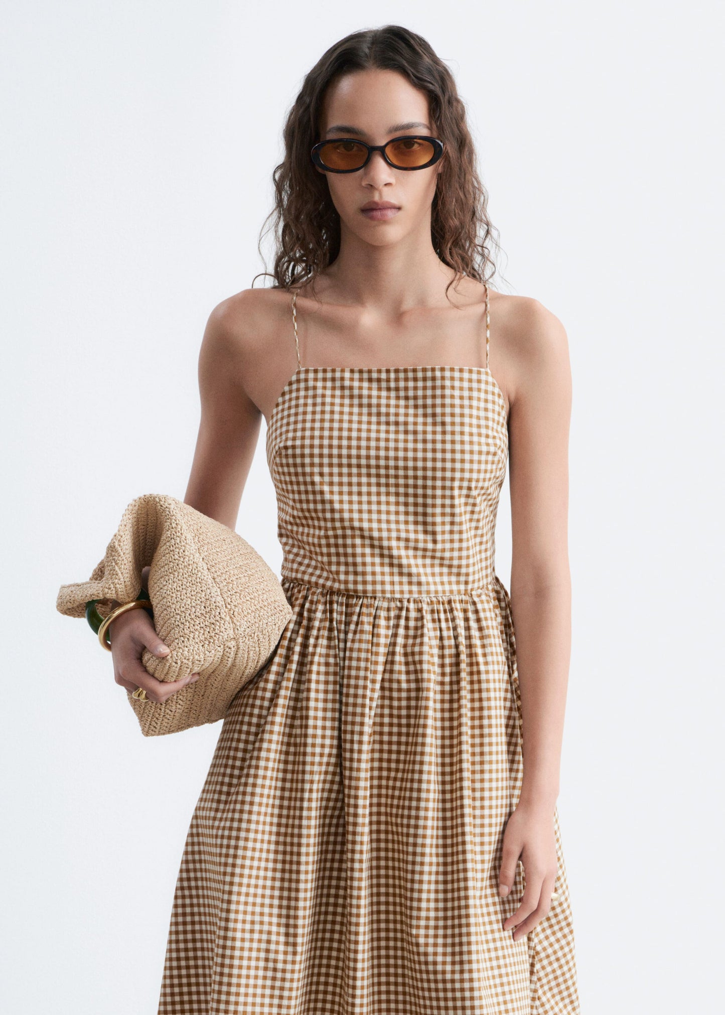 Cotton Midi Dress