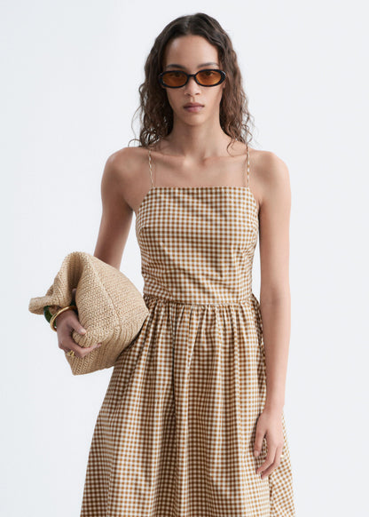 Cotton Midi Dress