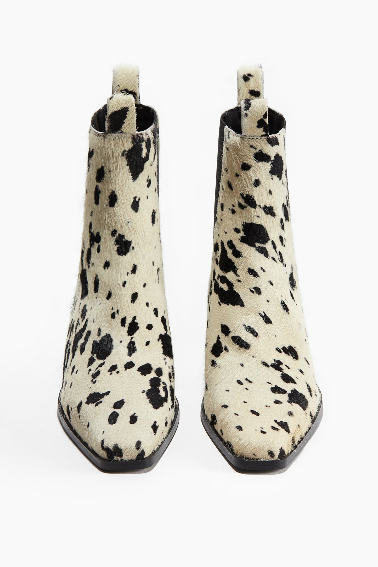 Leather boots